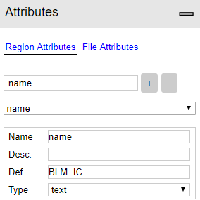 region name