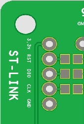 pcb stlink pins