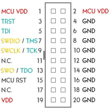 st-link pins